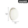 Wandtürstopper 'Screw or Glue Wall EH 5122' Zinkdruckguss Ø 20 x 8 mm 2 Stück