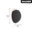Wandtürstopper 'Screw or Glue Wall EH 5127' Zinkdruckguss Ø 20 x 8 mm 2 Stück
