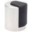 Bodentürstopper 'EH 5147' Zinkdruckguss edelstahlfarben Ø 25 x 30 mm