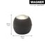 Bodentürstopper 'EH 5178' Zinkdruckguss schwarz Ø 30 x 30 mm
