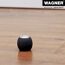 Bodentürstopper 'EH 5178' Zinkdruckguss schwarz Ø 30 x 30 mm
