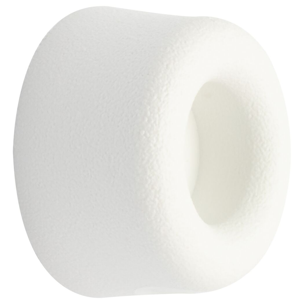Wandtürstopper 'Vulkana small EH 5011' Vollgummi weiß Ø 18,5 x 10 mm 4 Stück
