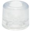 Bodentürstopper 'Vulkano EH 2054' Vollgummi transparent Ø 30 x 24 mm