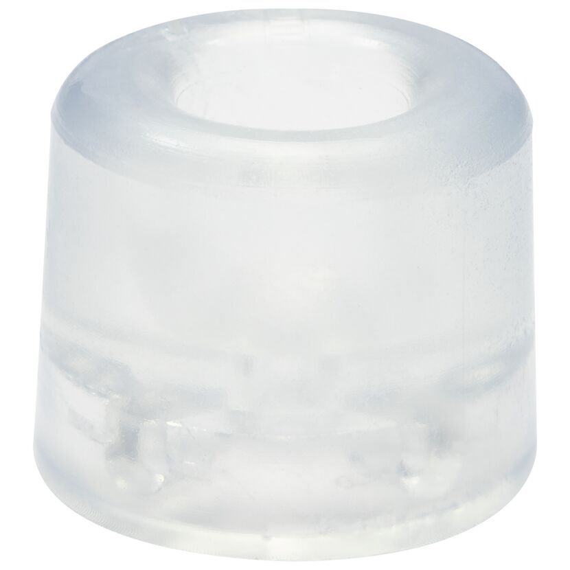 Bodentürstopper 'Vulkano EH 2054' Vollgummi transparent Ø 30 x 24 mm