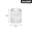 Bodentürstopper 'Vulkano EH 2064' Vollgummi transparent Ø 31 x 34 mm