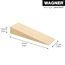Türkeil 'EH 6900' Buchenholz 70 x 12 mm 4 Stück