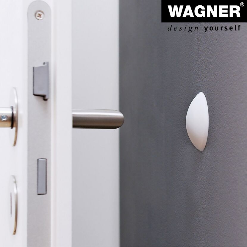 Wandpuffer 'EH 2360' Kunststoff weiß Ø 60 mm