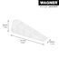 Türkeil 'EH 6945' Kunststoff transparent 101 x 30 x 29 mm