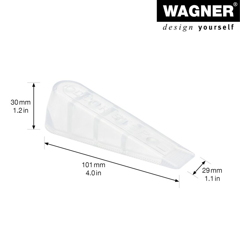 Türkeil 'EH 6945' Kunststoff transparent 101 x 30 x 29 mm