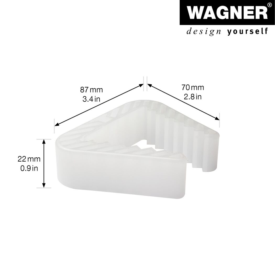 Tür- und Fensterklemme 'EH 5052' Kunststoff transparent 60 mm Innenspannmaß