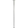Möbelbein 'Classic ST 1170' Stahl edelstahlfarben Ø 30 x 700 mm