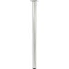 Möbelbein 'Classic ST 1160' Stahl edelstahlfarben Ø 30 x 600 mm