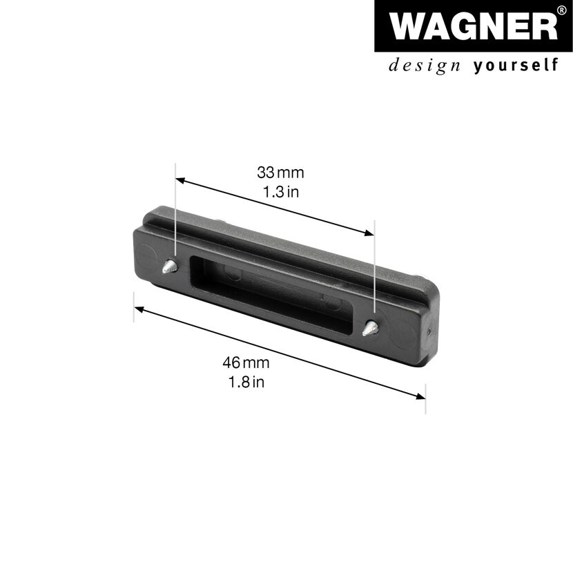 Befestigungsclip-Set 'ST 0412' Kunststoff schwarz Ø 30 mm 2 Stück