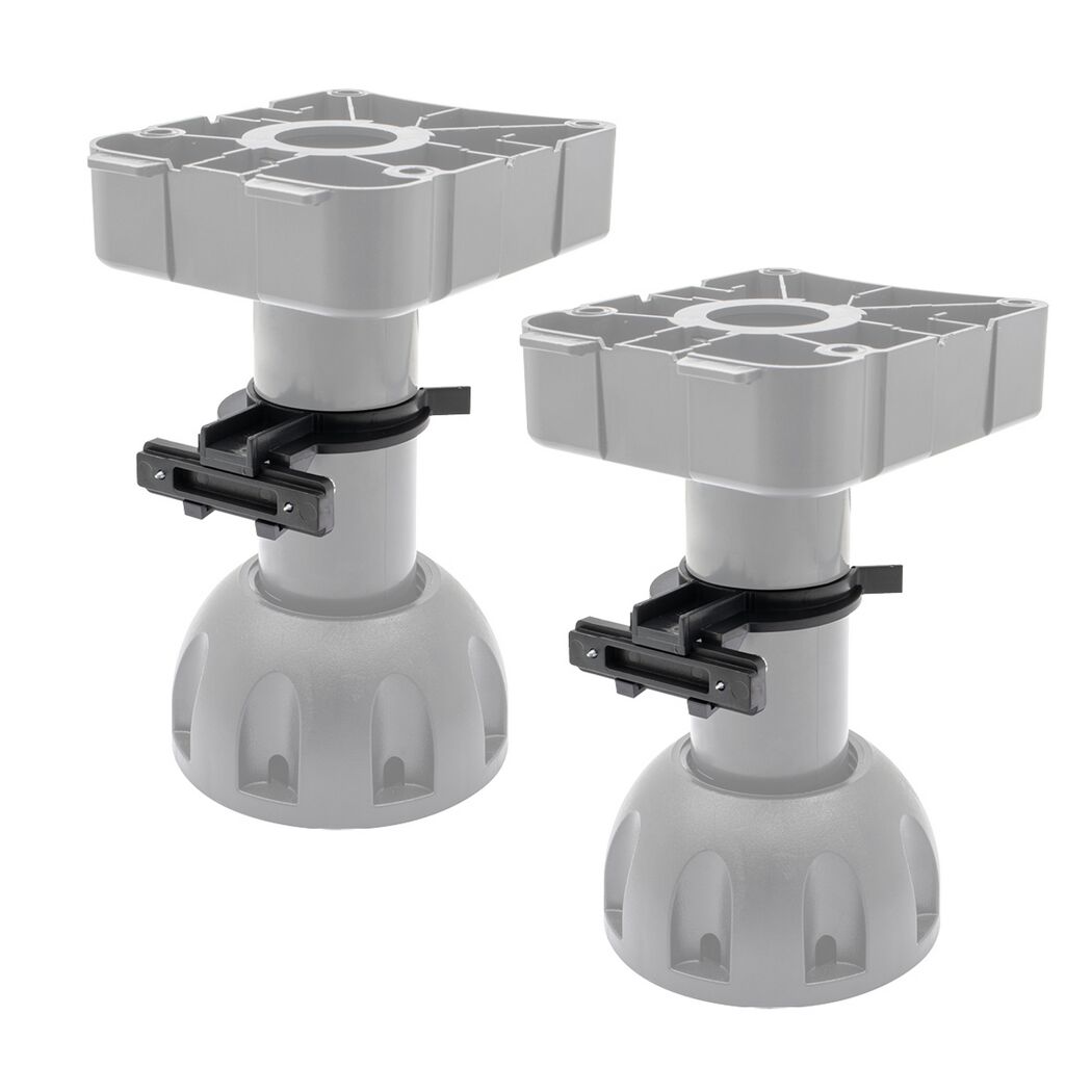 Befestigungsclip-Set 'ST 0412' Kunststoff schwarz Ø 30 mm 2 Stück