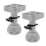 Befestigungsclip-Set 'ST 0412' Kunststoff schwarz Ø 30 mm 2 Stück