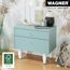 Möbelbein 'Wood ST 7241' Holz weiß Ø 40/30 x 150 mm