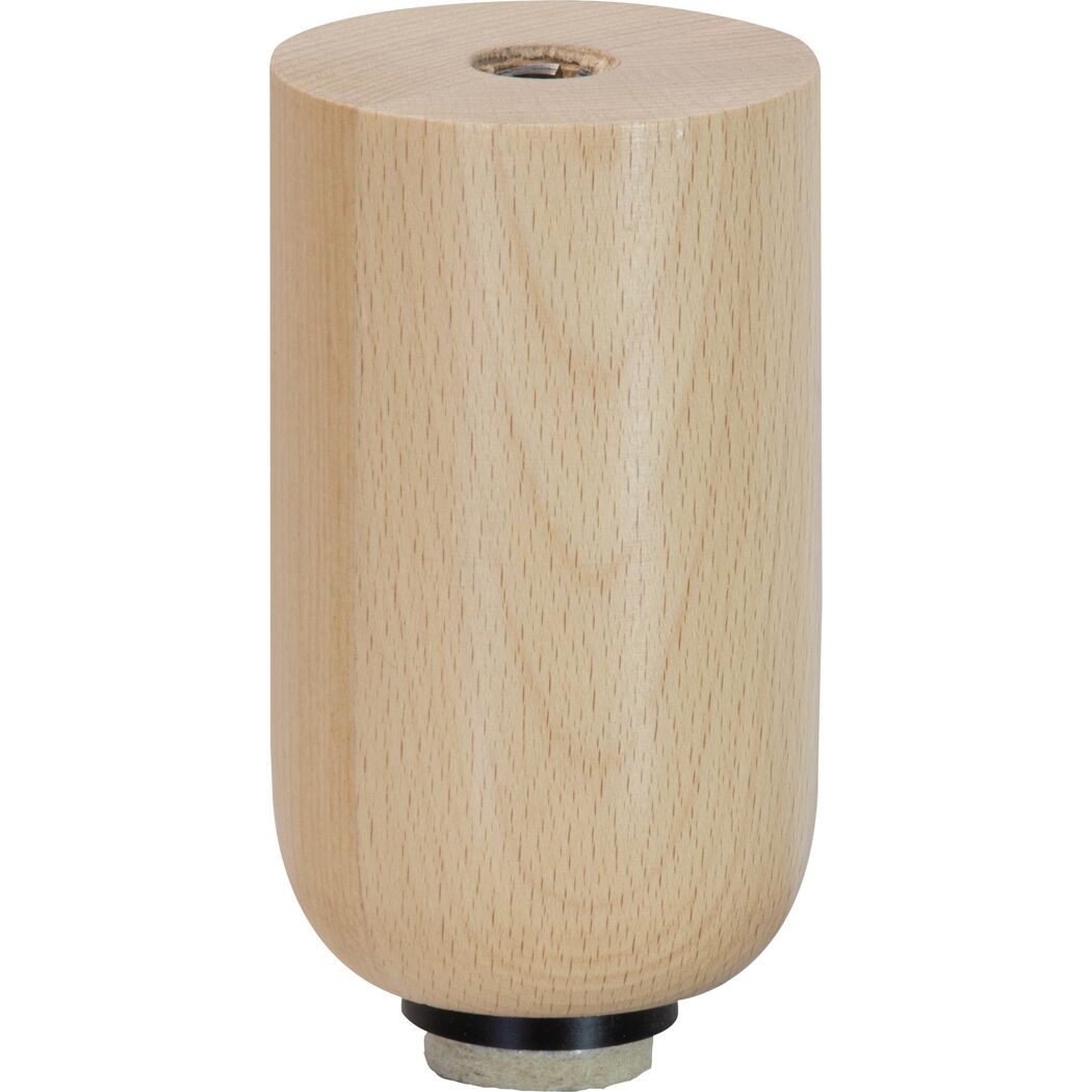 Holzfuß Classic, Buche, Ø 60 mm