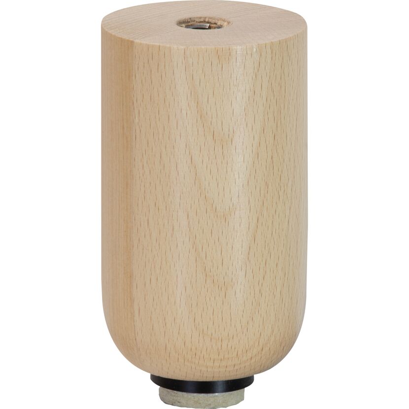 Holzfuß Classic, Buche, Ø 60 mm