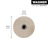 Wagner Designfuss Classic Buche Ø60mm