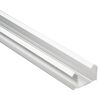 Profil einer Aluminiumschiene für Schiebetüren