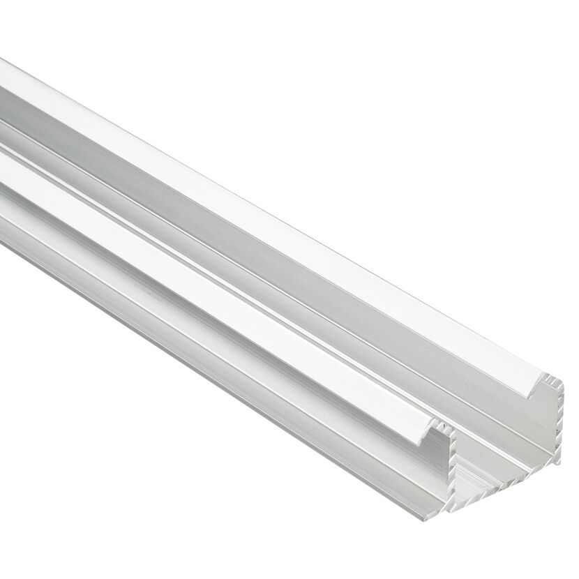 Profil einer Aluminiumschiene für Schiebetüren