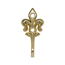 Goldener Wandhaken