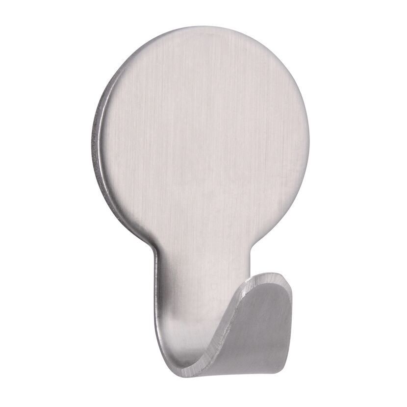 Haken '2321' Edelstahl selbstklebend 1,8 x 2,8 x 1,3 cm, 3 Stück