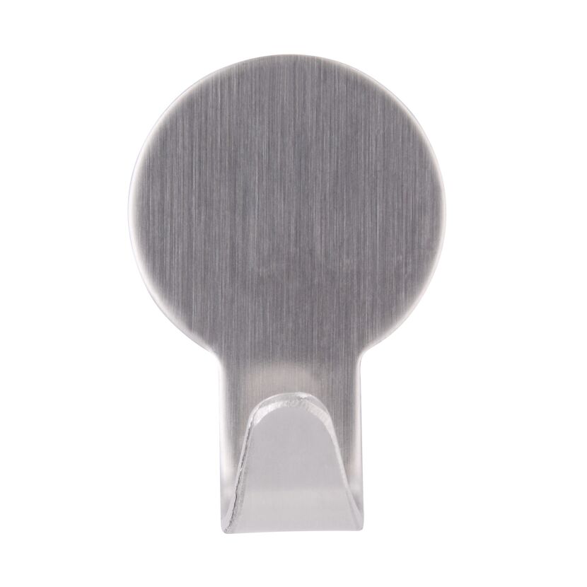 Haken '2321' Edelstahl selbstklebend 1,8 x 2,8 x 1,3 cm, 3 Stück