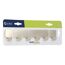 Hakenleiste '2178' Druckguss selbstklebend 24 x 4,1 x 1,6 cm, 6 Haken