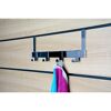 Türgarderobe mit Handtüchern