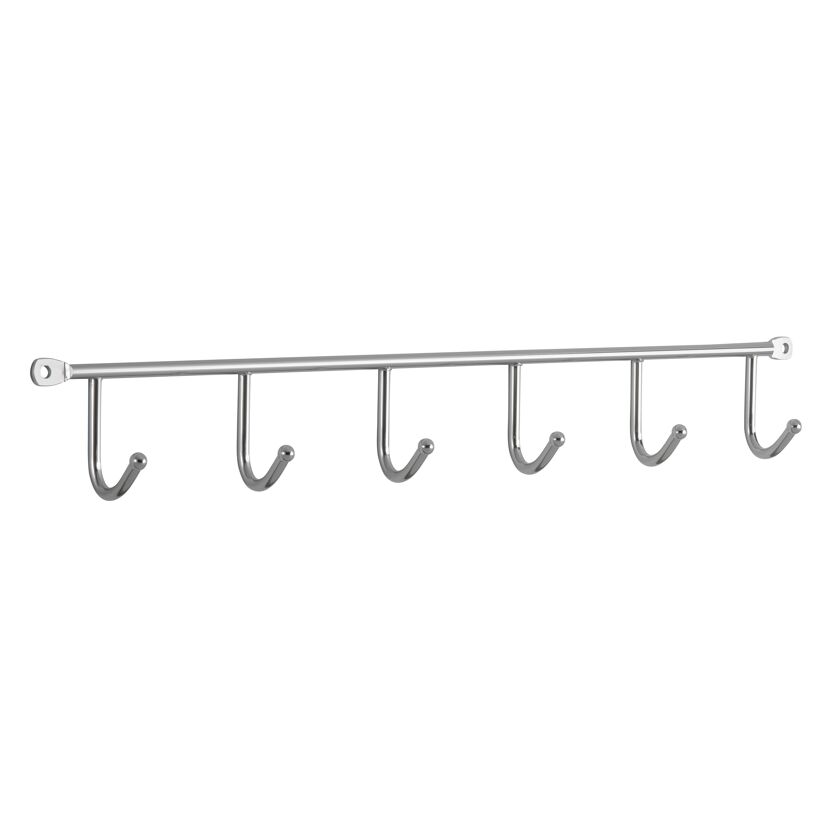Hakenleiste '2081' Druckguss 42 x 5,3 x 3,2 cm, 6 Haken