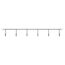 Hakenleiste '2081' Druckguss 42 x 5,3 x 3,2 cm, 6 Haken