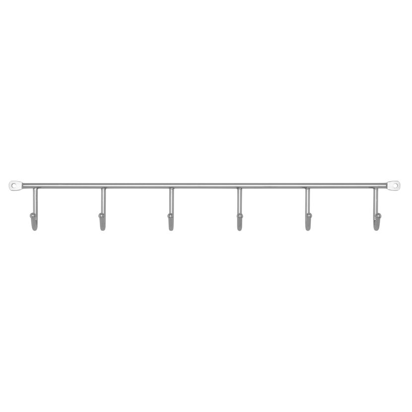 Hakenleiste '2081' Druckguss 42 x 5,3 x 3,2 cm, 6 Haken