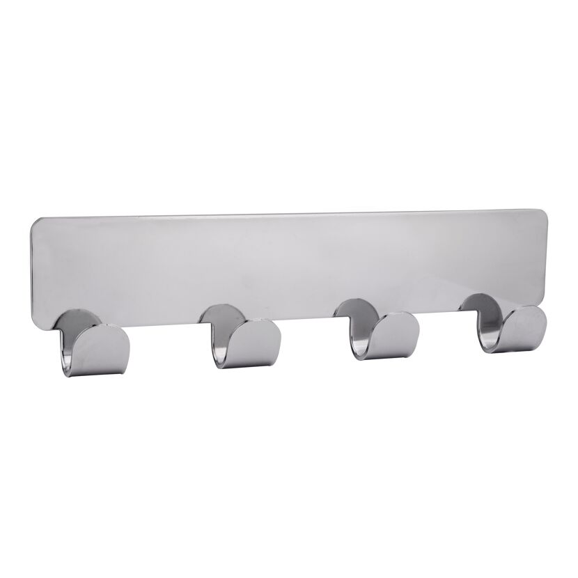 Metall Hakenleiste mit vier Haken
