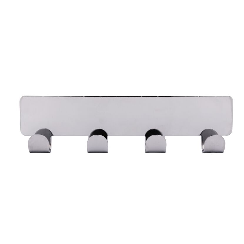 Metall Hakenleiste mit vier Haken