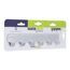 Hakenleiste '2178' Druckguss selbstklebend 24 x 4,1 x 1,6 cm, 6 Haken