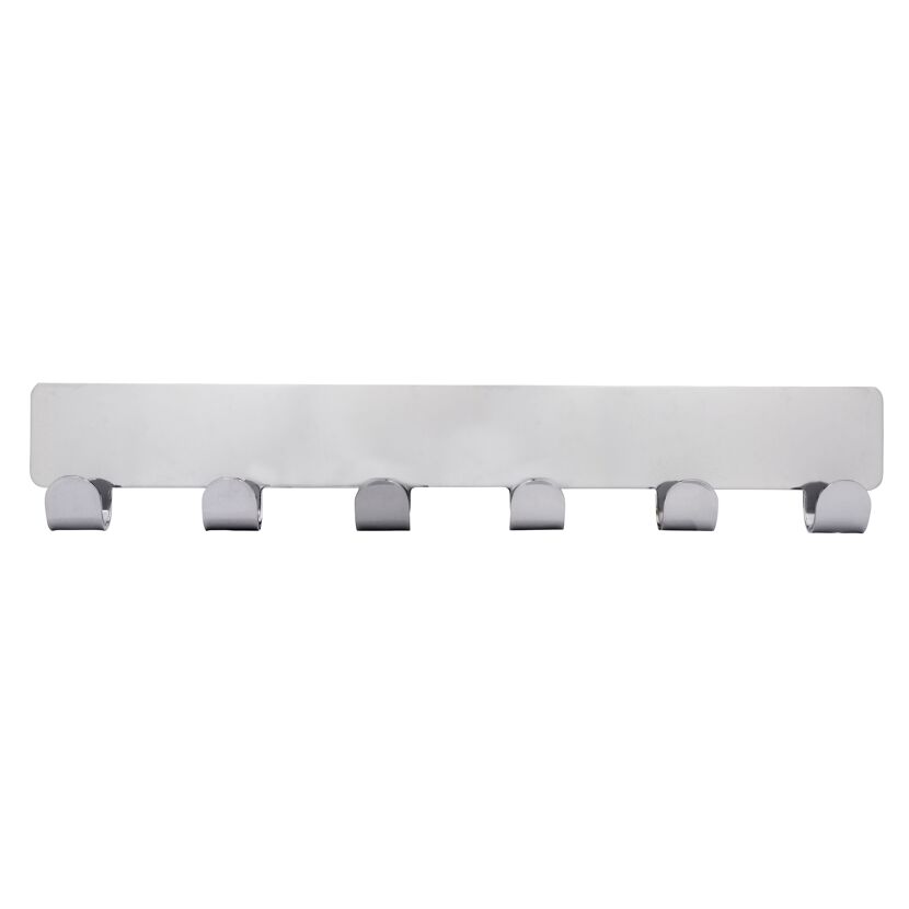 Hakenleiste '2178' Druckguss selbstklebend 24 x 4,1 x 1,6 cm, 6 Haken