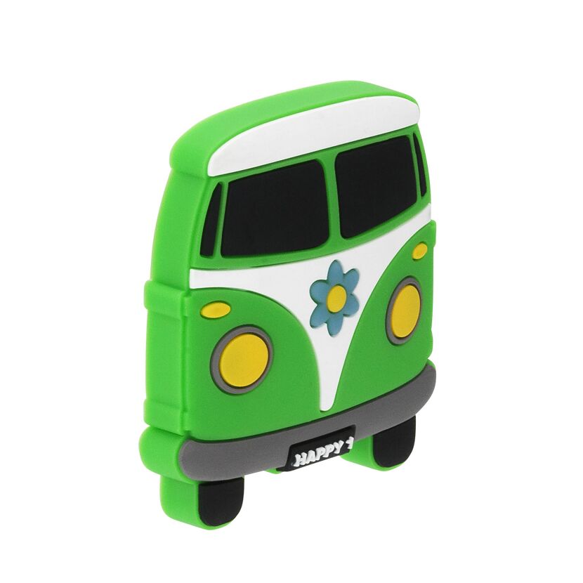 Möbelknopf 'Bus H233' Kunststoff 5,9 x 5,4 x 2,6 cm Ø Sockel 1,3 cm