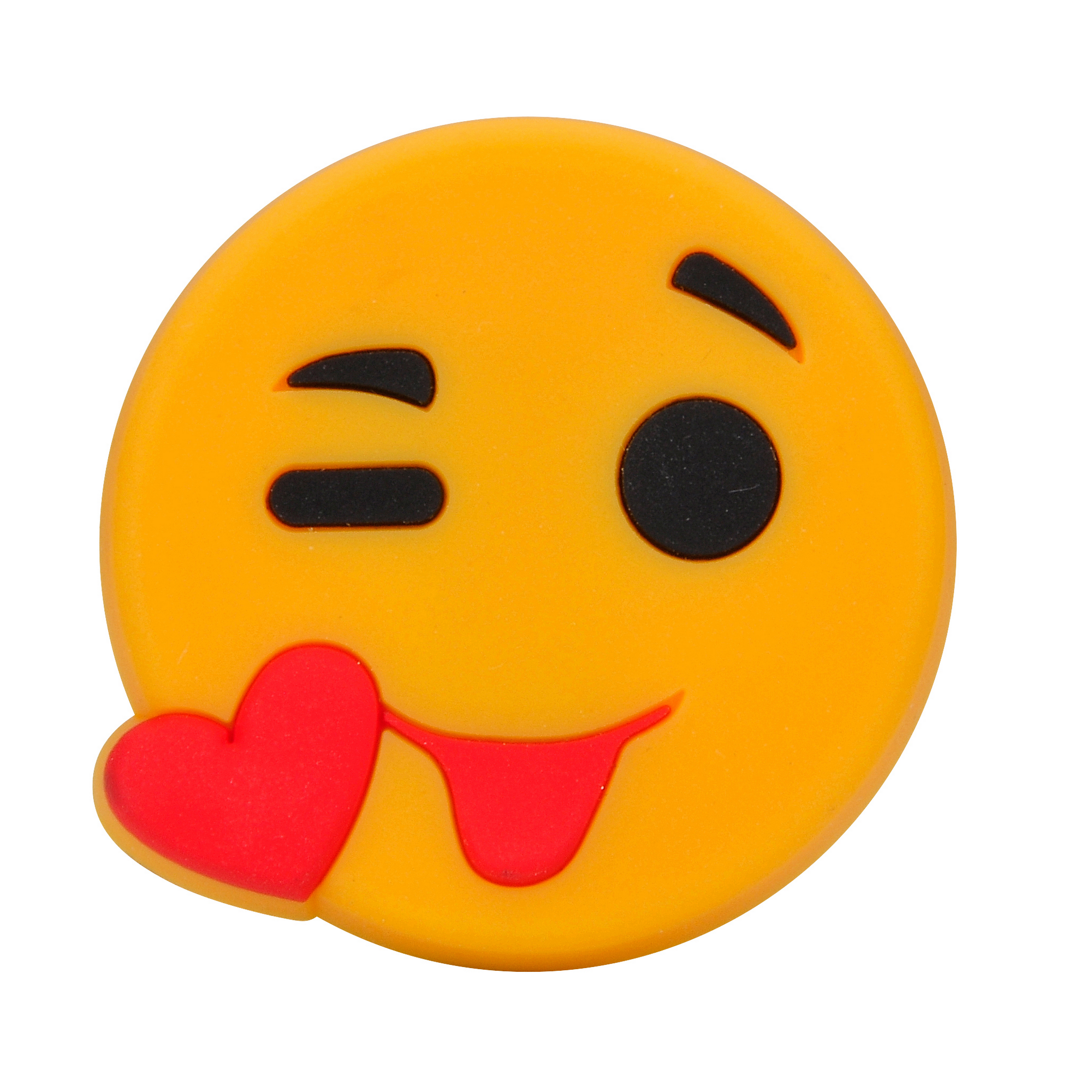 Möbelknopf 'Emoji Smiley H243' Kunststoff 5,1 x 5,2 x 2,5 cm Ø Sockel 1,3 cm + product picture