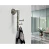 Garderobe Edelstahl mit Handtuch