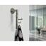 Garderobe Edelstahl mit Handtuch