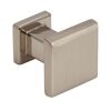 Metallfarbener Knopf