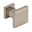 Metallfarbener Knopf