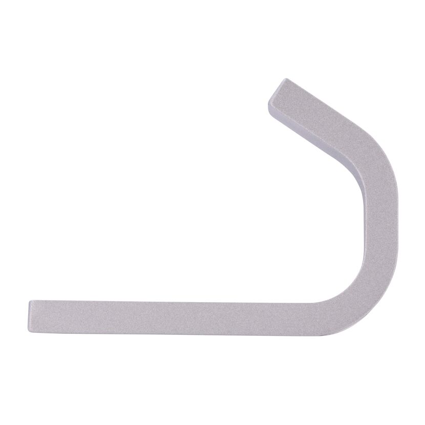 Alufarbiger Haken