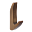 Einzelner Wandhaken aus Messing