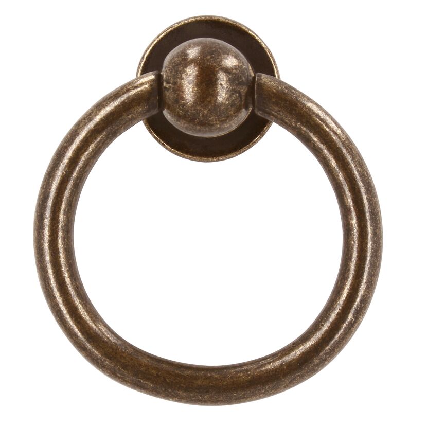 Runder Möbelknopf aus Messing