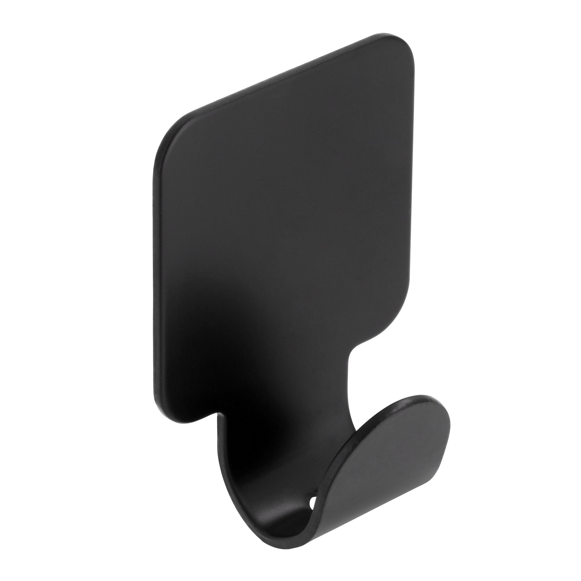 Haken '2178' Metall schwarz matt selbstklebend 7,2 x 1,7 x 4,1 cm
