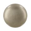 Runder Knopf in matter Nickel-Optik