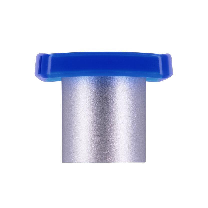 Knopf 0823-29KM3MV11 blau weiß aluminium