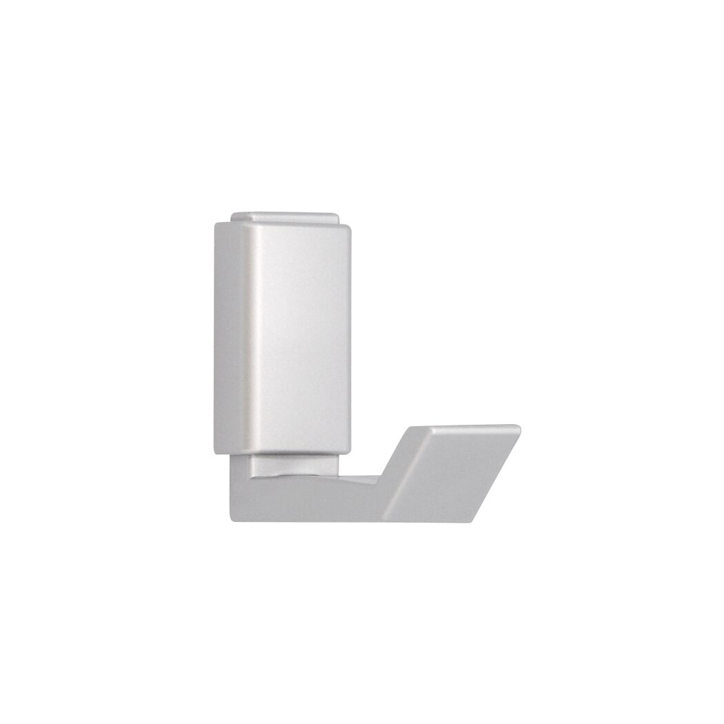 Kleiderhaken aus Aluminium, weiß